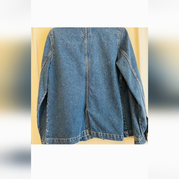 Old Navy Medium-Wash Jean Chore Jacket - Picture 5 of 8